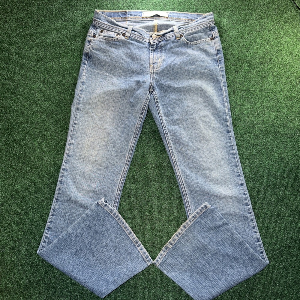 Express Jeans Women's Size 6 32W Boot Cut Light Wash Jeans